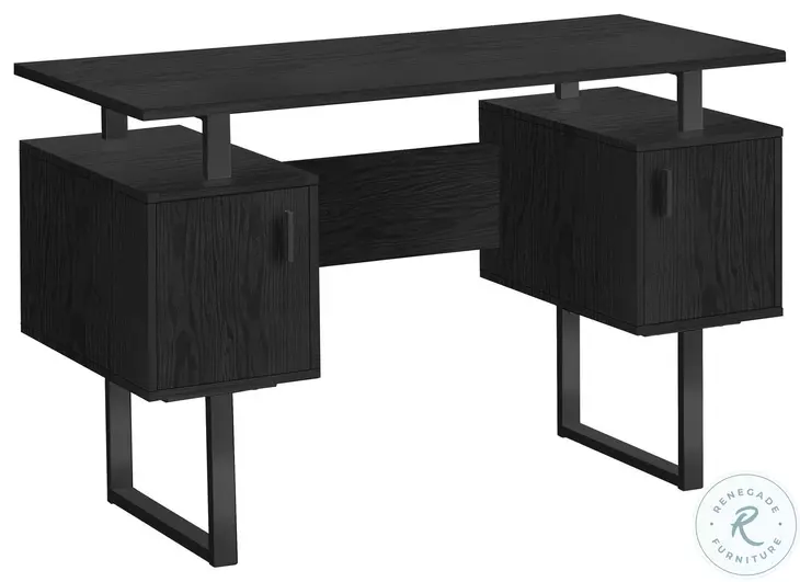 7606 Warm Black Oak 48" Computer Desk