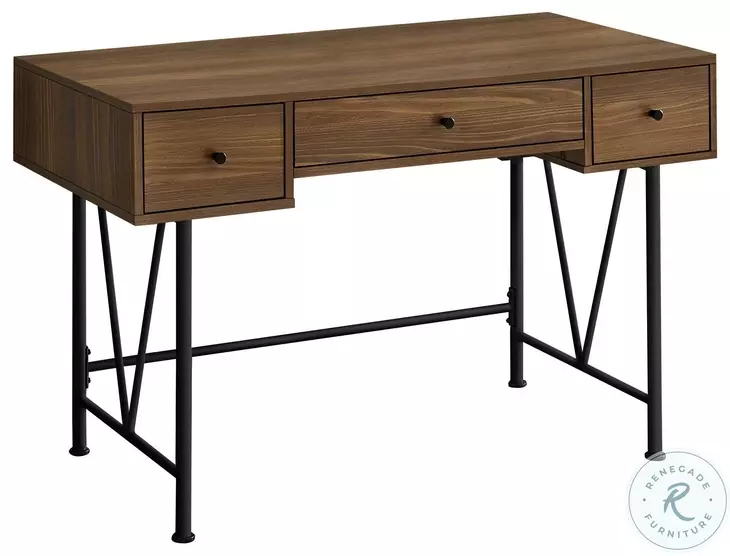 7670 Walnut Computer Desk