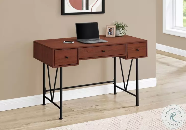 7671 Cherry Computer Desk