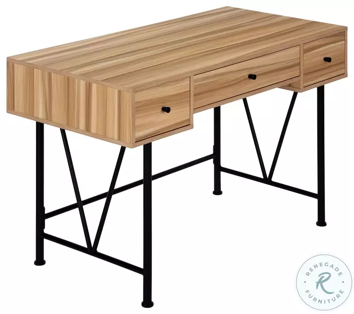 7672 Brown Computer Desk