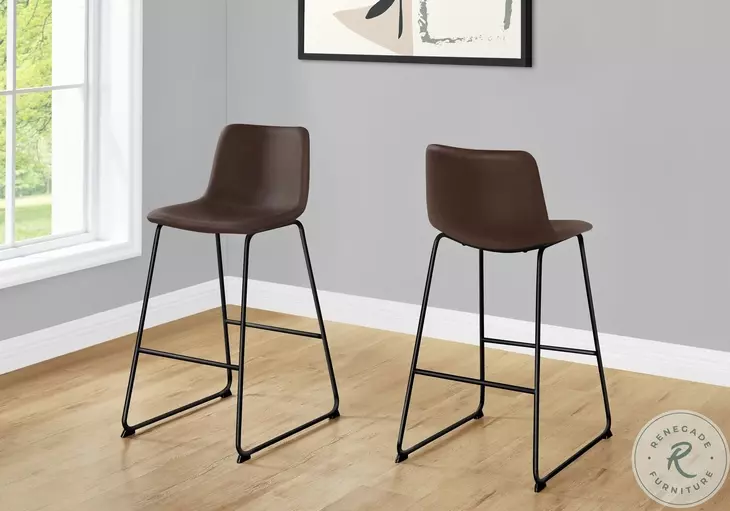 7753 Brown Office Chair