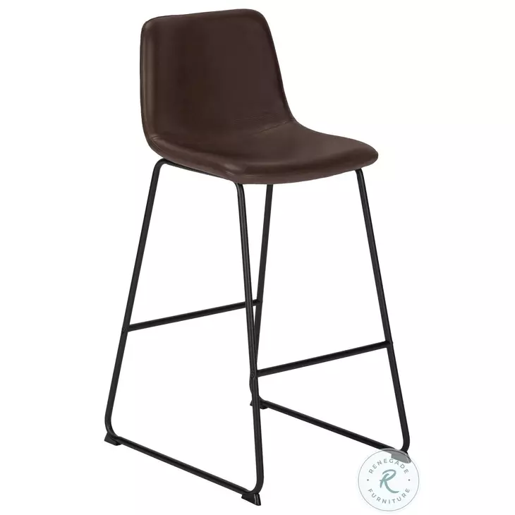 7753 Brown Office Chair