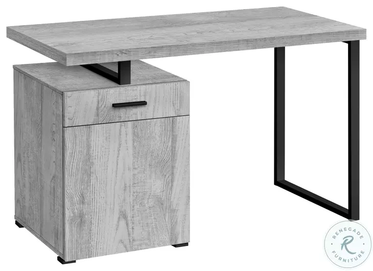 7763 Grey Computer Desk