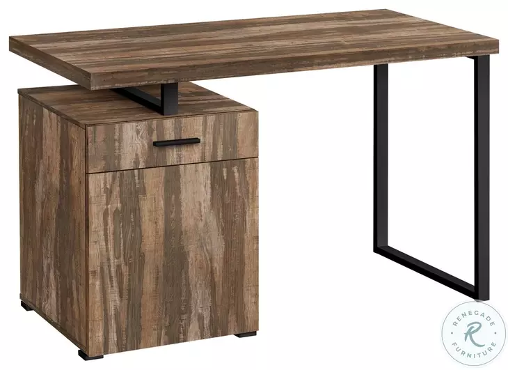 7765 Brown Computer Desk