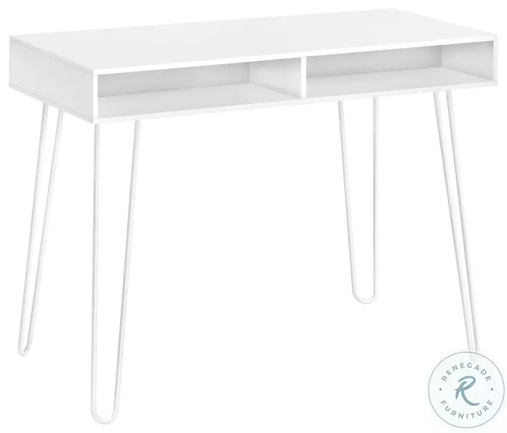 7770 White Computer Desk