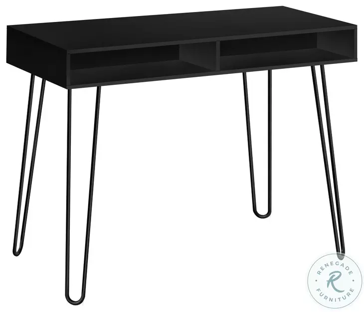 7771 Black Computer Desk