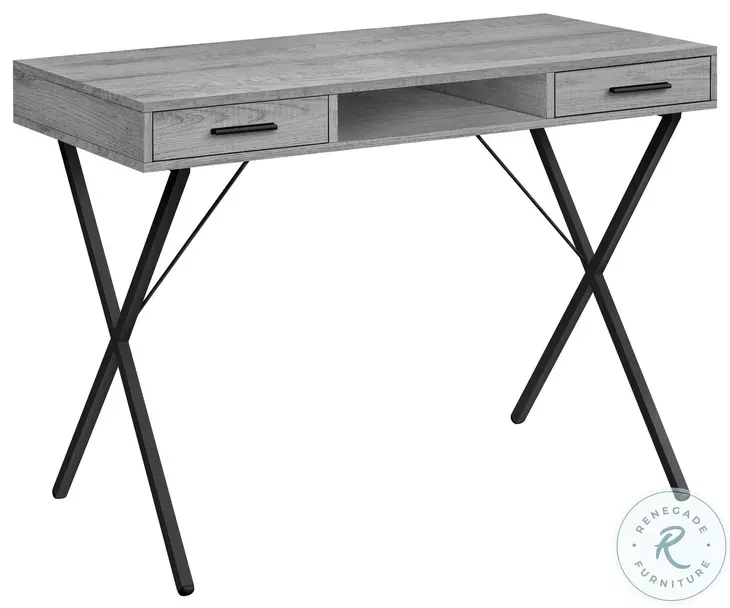 7792 Grey Computer Desk