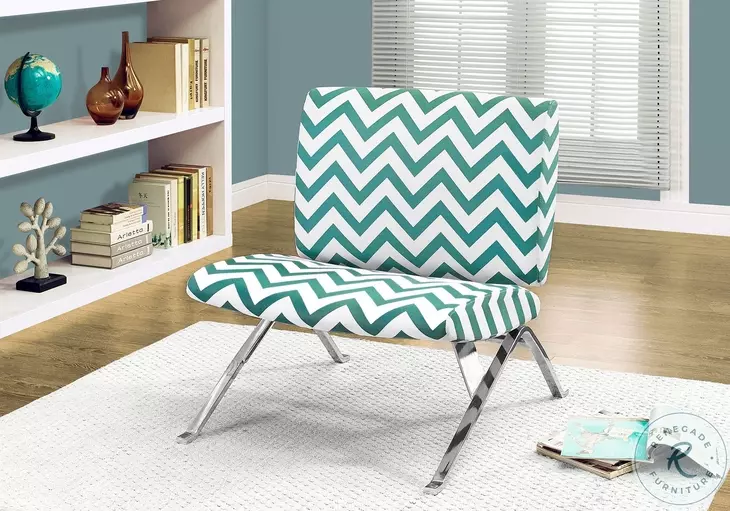 8136 Teal Accent Chair