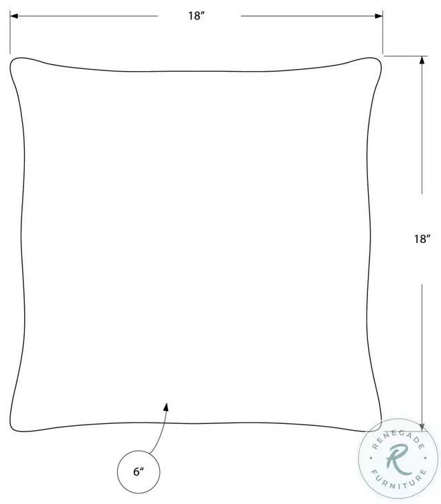 9340 Mint Satin 18" Pillow