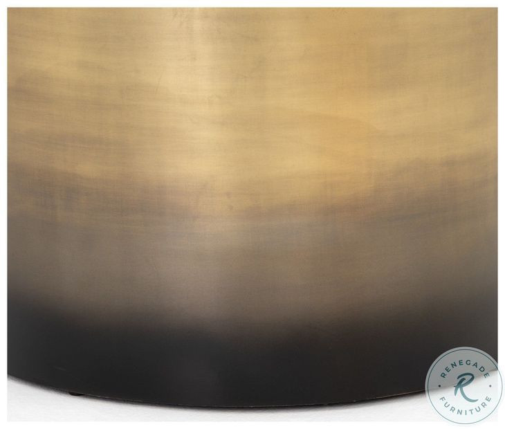 Cameron Ombre Brass Bunching Table