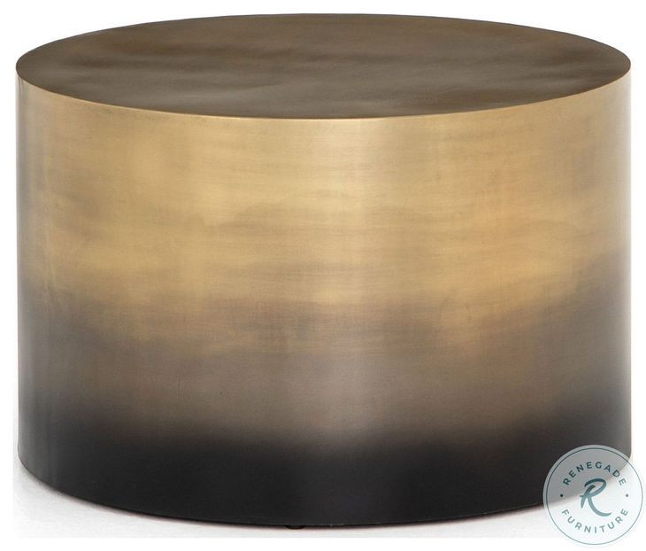 Cameron Ombre Brass Bunching Table
