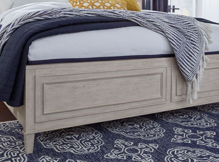 Sheridan Limestone King Panel Bed