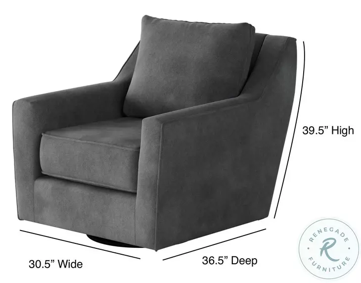 Bella Asphalt Slope Track Arms Swivel Glider