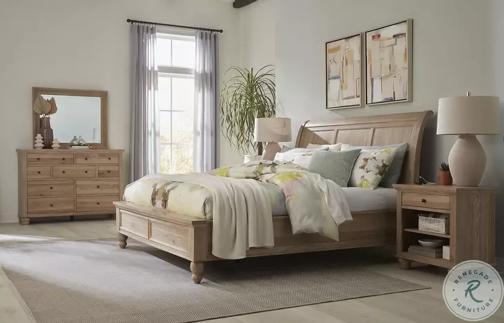 Cambridge Modern Khaki 1 Drawer Nightstand