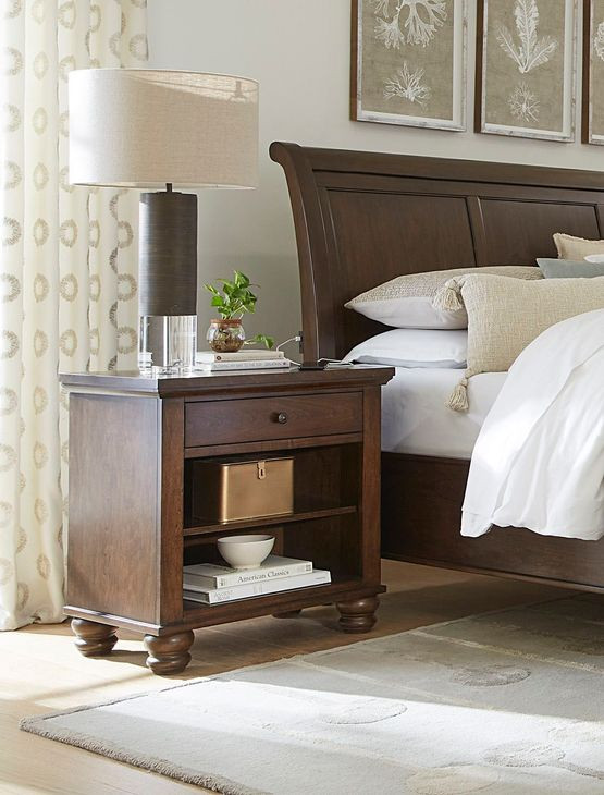 Cambridge Classic Cherry 1 Drawer Nightstand