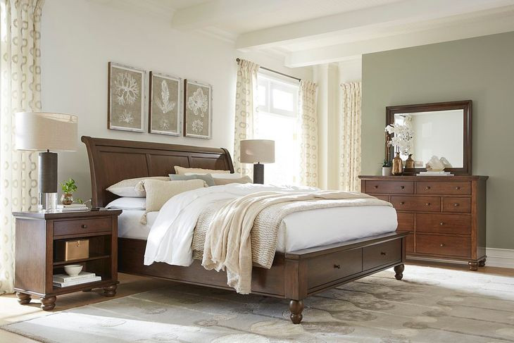 Cambridge Classic Cherry 1 Drawer Nightstand