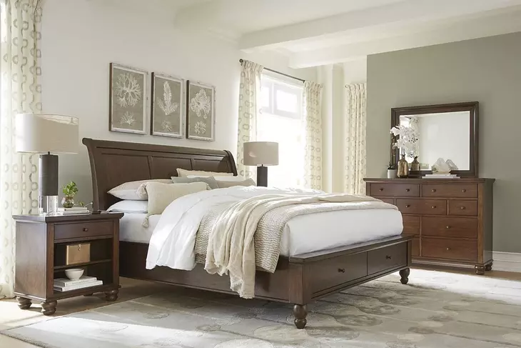 Cambridge Classic Cherry 1 Drawer Nightstand