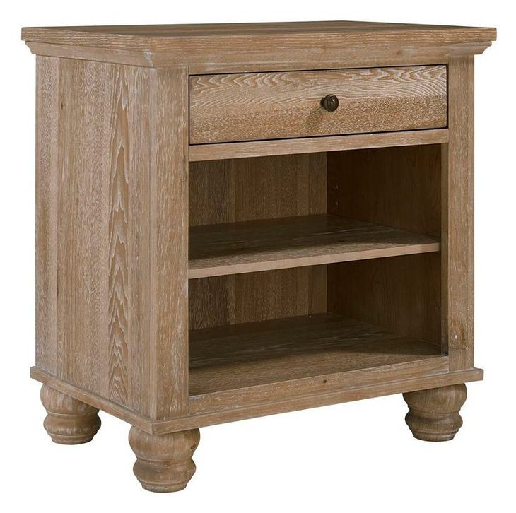 Cambridge Modern Khaki 1 Drawer Nightstand