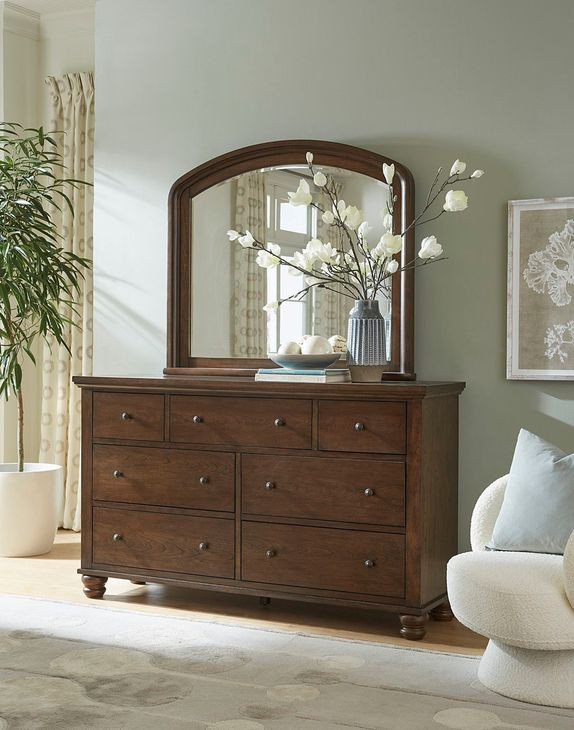 Cambridge Classic Cherry 7 Drawer Dresser