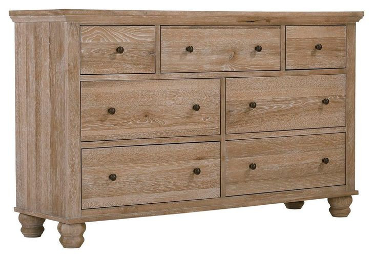 Cambridge Modern Khaki 7 Drawer Dresser