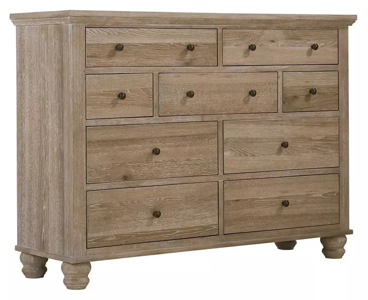 Cambridge Modern Khaki 9 Drawer Chesser