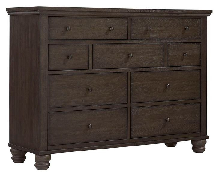 Cambridge Cracked Pepper 9 Drawer Chesser