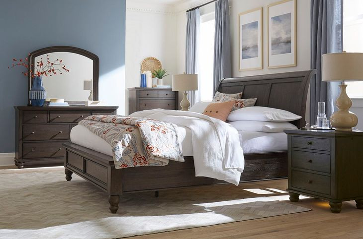 Cambridge Cracked Pepper 5 Drawer Chest