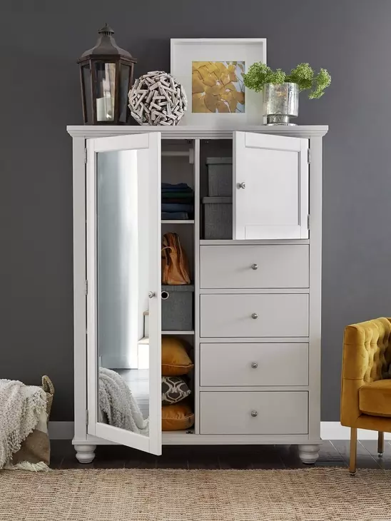 Cambridge White Chifferobe