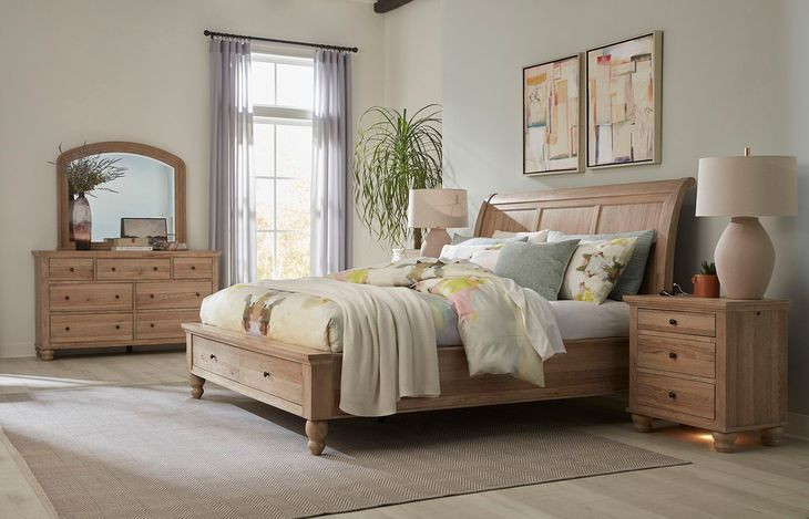 Cambridge Modern Khaki Arched Double Dresser Mirror