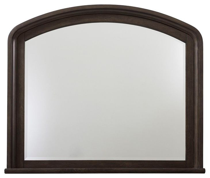 Cambridge Cracked Pepper Arched Double Dresser Mirror