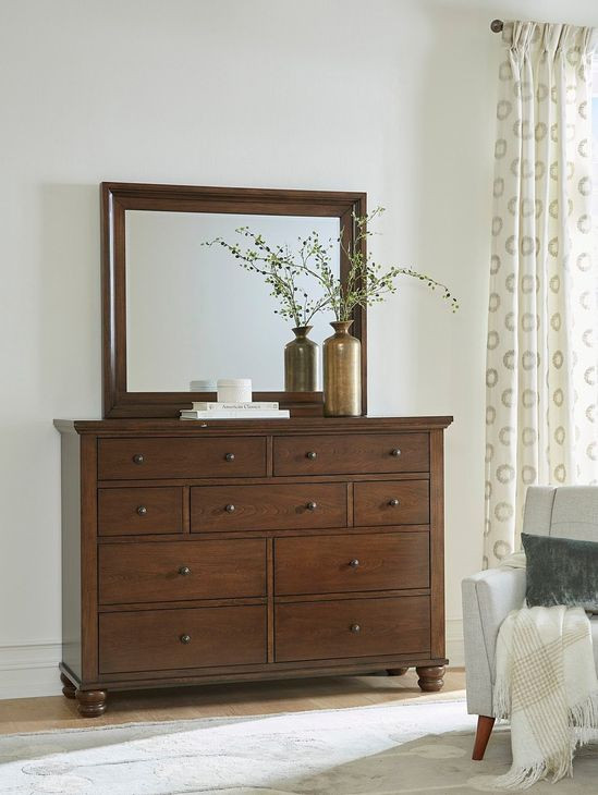 Cambridge Classic Cherry Rectangular Chesser Mirror