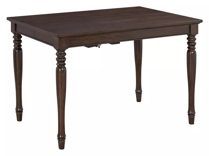 Cambridge Classic Cherry 54" Extendable Square Counter Height Dining Table