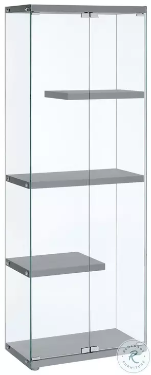 Maxwell Grey Display Cabinet