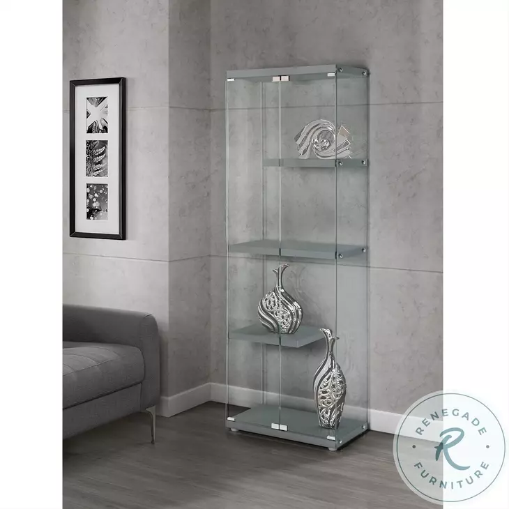 Maxwell Grey Display Cabinet
