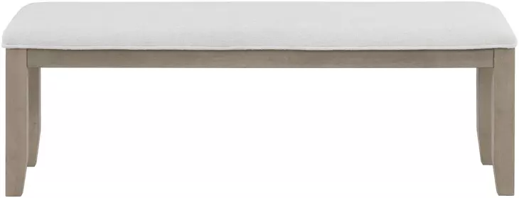 Lily Gray 54" Upholstered Bench