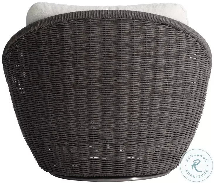 Santa Monica Pebble And Cream Outdoor Living Room Set