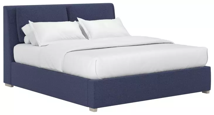 Grant Eclipse Performance Fabric King Upholstered Pillow Back Shelter Bed
