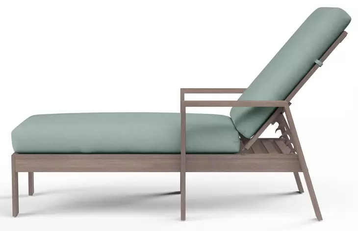 Laguna Cast Mist 77" Outdoor Chaise Lounge