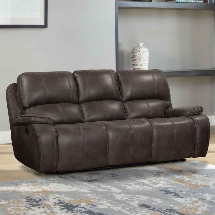 Brookings Charcoal Reclining Living Room Set