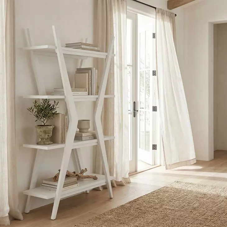 Stratton White Etagere