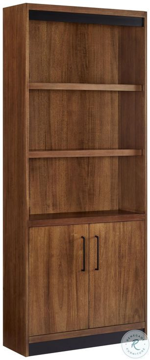 Avery Rich Medium Brown Home Office Set