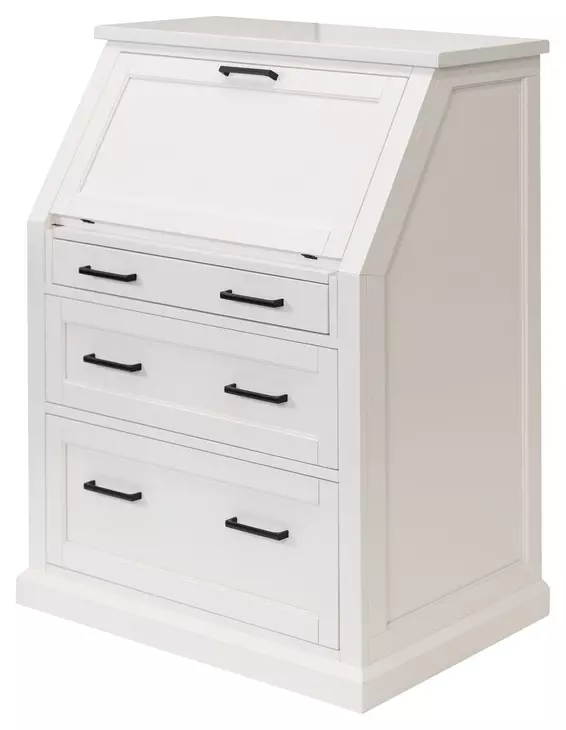 Abby White Secretary Desk