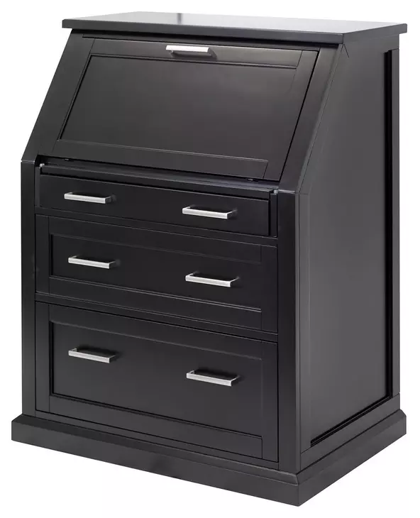 Abby Black Secretary Desk