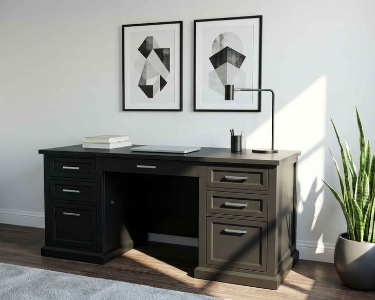Abby Black Credenza
