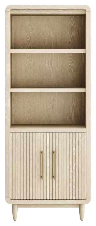 Camden White 2 Door Bookcase