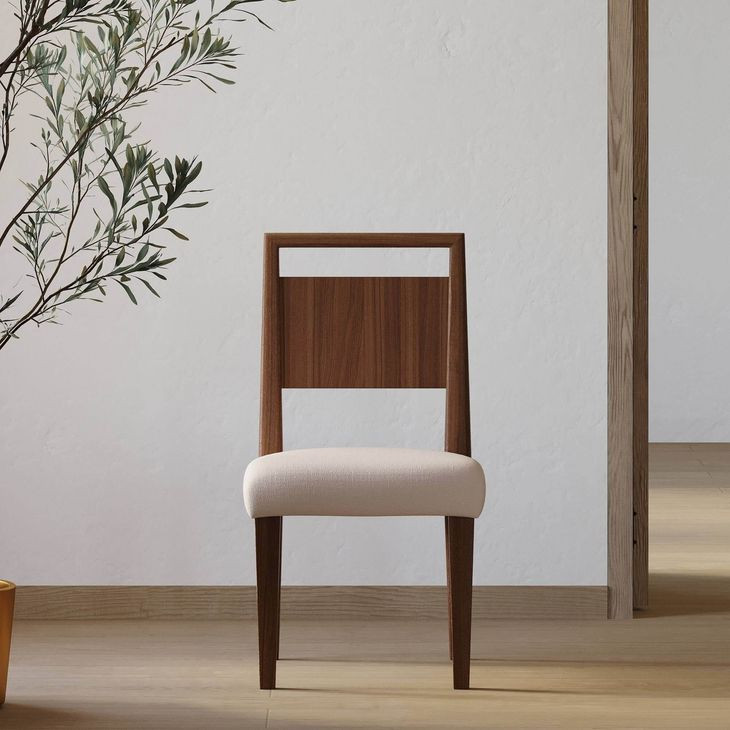 Cupertino Beige Dining Chair Set of 2