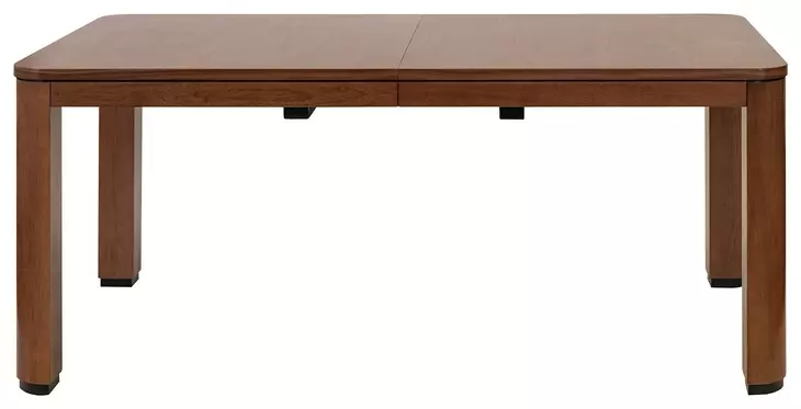 Cupertino Brown 90" Rectangular Extendable Dining Table