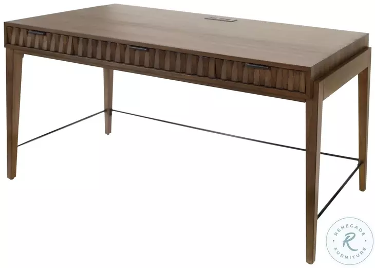 Delray Brown Writing Desk
