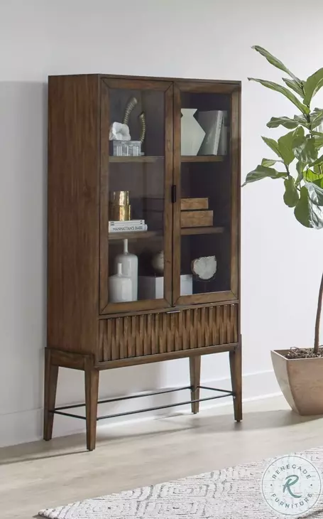 Delray Brown Bookcase