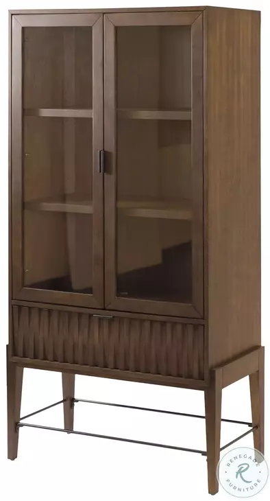 Delray Brown Bookcase